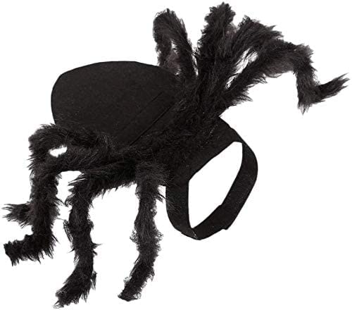 Aeromdale Hundekostüm Halloween Spinne Haustier Kostüme Outfit Bekleidung Pelzige Spinne Beine Kleidung für Haustiere von Aeromdale
