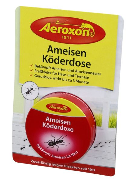 Aeroxon® Ameisen-Köderdose, Ameisenköder zur Ameisenbekämpfung von Aeroxon