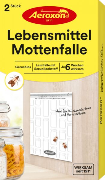 Aeroxon Lebensmittelmotten Falle, geruchlose Leimfalle, Mottenfalle... Aeroxon Lebensmittelmotten Falle, geruchlose Leimfalle, Mottenfalle... von Aeroxon