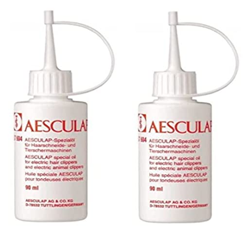 Aesculap Favorita-II – Öl für Schermaschine und Scherköpfe - Doppelpack - 2 x 90ml von Aesculap