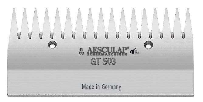 Aesculap Obermesser (17 Zähne) GT503, weit gezahnt von Aesculap