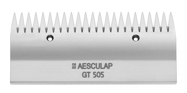 Aesculap Schermesser Econom GT505, 23 Zähne, Obermesser, Schneidplatte von Aesculap