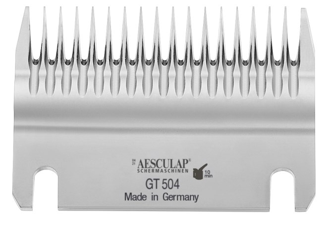 Aesculap Untermesser (18 Zähne) GT504, 3 mm Schurhöhe von Aesculap