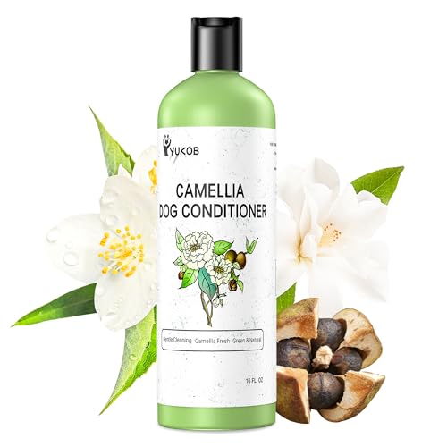 Pflegespülung für Haustiere gegen Juckreiz und Hautirritationen – Naturales Pflegespülung für Haustiere mit Camellienöl für empfindliche Haut, Reduzierung der Fellausfälle von Aéttézoe