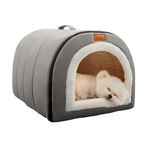 Aeutwekm Haustier-Außenhaus - Tragbare Katzenbetten mit abnehmbarem Design - Bequeme Tierunterkünfte, Bettwäsche für kleine Haustiere, für Hunde, Kaninchen, Kätzchen und Welpenfreunde von Aeutwekm