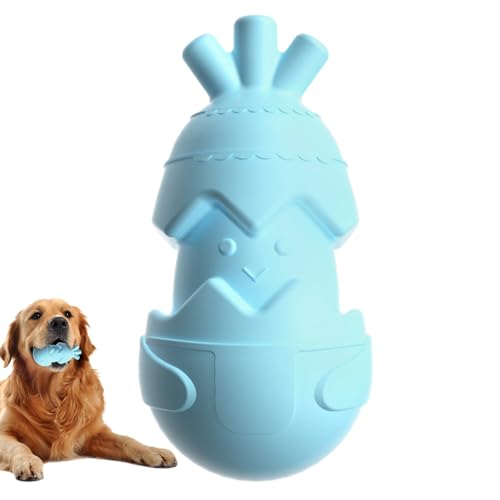 Aeutwekm Kauspielzeug für Hunde, Eier-Design, interaktives Eierball, Kauspielzeug, Zahnreinigung, Hundespielzeug von Aeutwekm