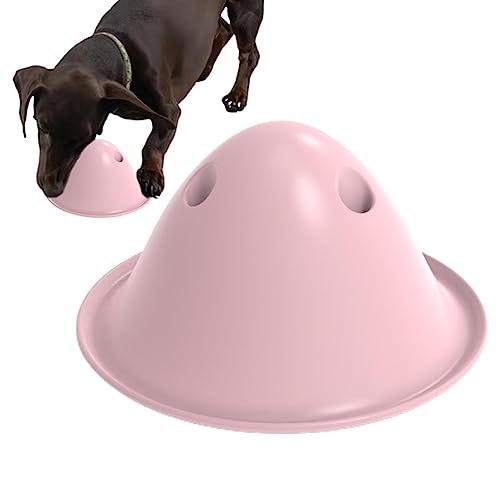 Aeutwekm Leckerli-Spielzeug für mittelgroße Hunde | Wiederverwendbares Hundespielzeug für Lebensmittel – Trichterform, bissfest, interaktives Hundespielzeug, Kauspielzeug für kleine, mittelgroße und von Aeutwekm