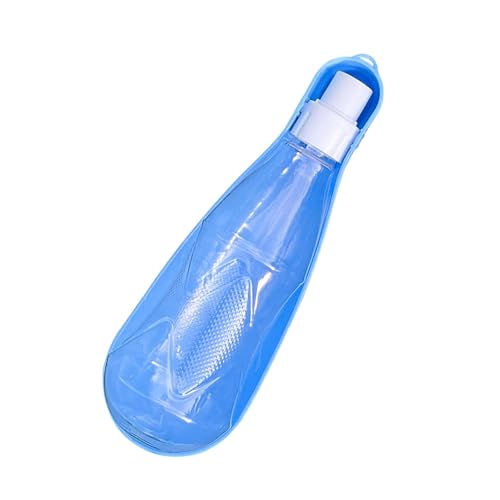 Wasserflaschenspender für Hunde, Wasserspender für Haustiere, 450 ml Hundetrinkwasserflaschenspender, Wasserauslaufsicherer Trinkspender für Welpen zum Wandern von Aeutwekm