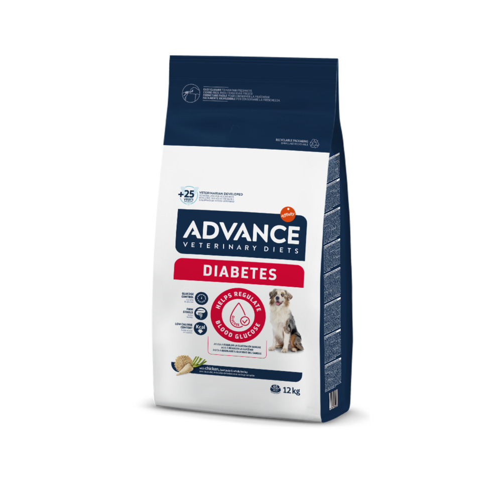 1 kg gratis! 12 kg Advance Veterinary Diets - Diabetes von Affinity Advance Veterinary Diets