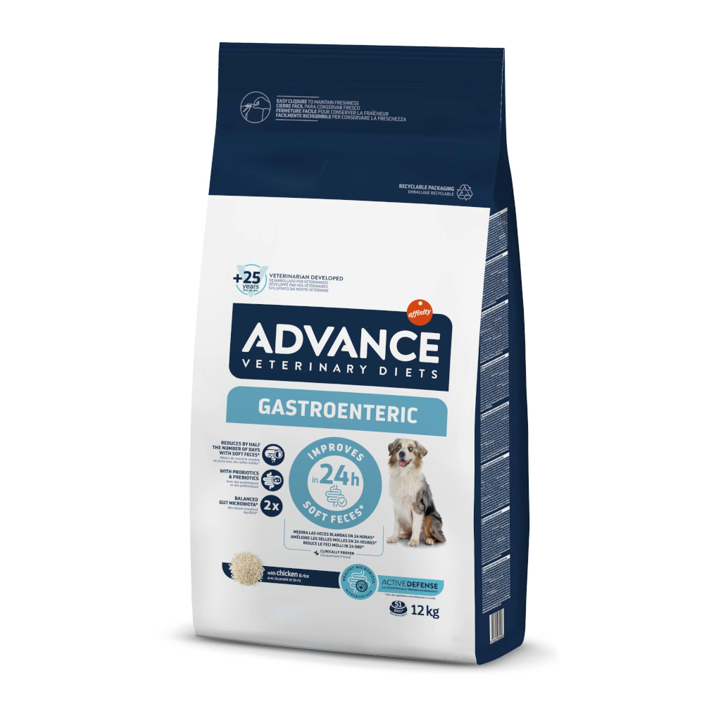 1 kg gratis! 12 kg Advance Veterinary Diets - Gastroenteric von Affinity Advance Veterinary Diets