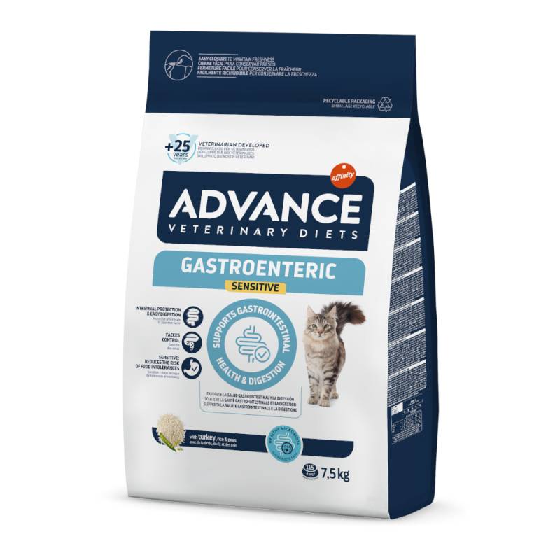 1 kg gratis! 7,5 kg / 8 kg Advance Veterinary Diets - Gastro Sensitive (7,5 kg) von Affinity Advance Veterinary Diets