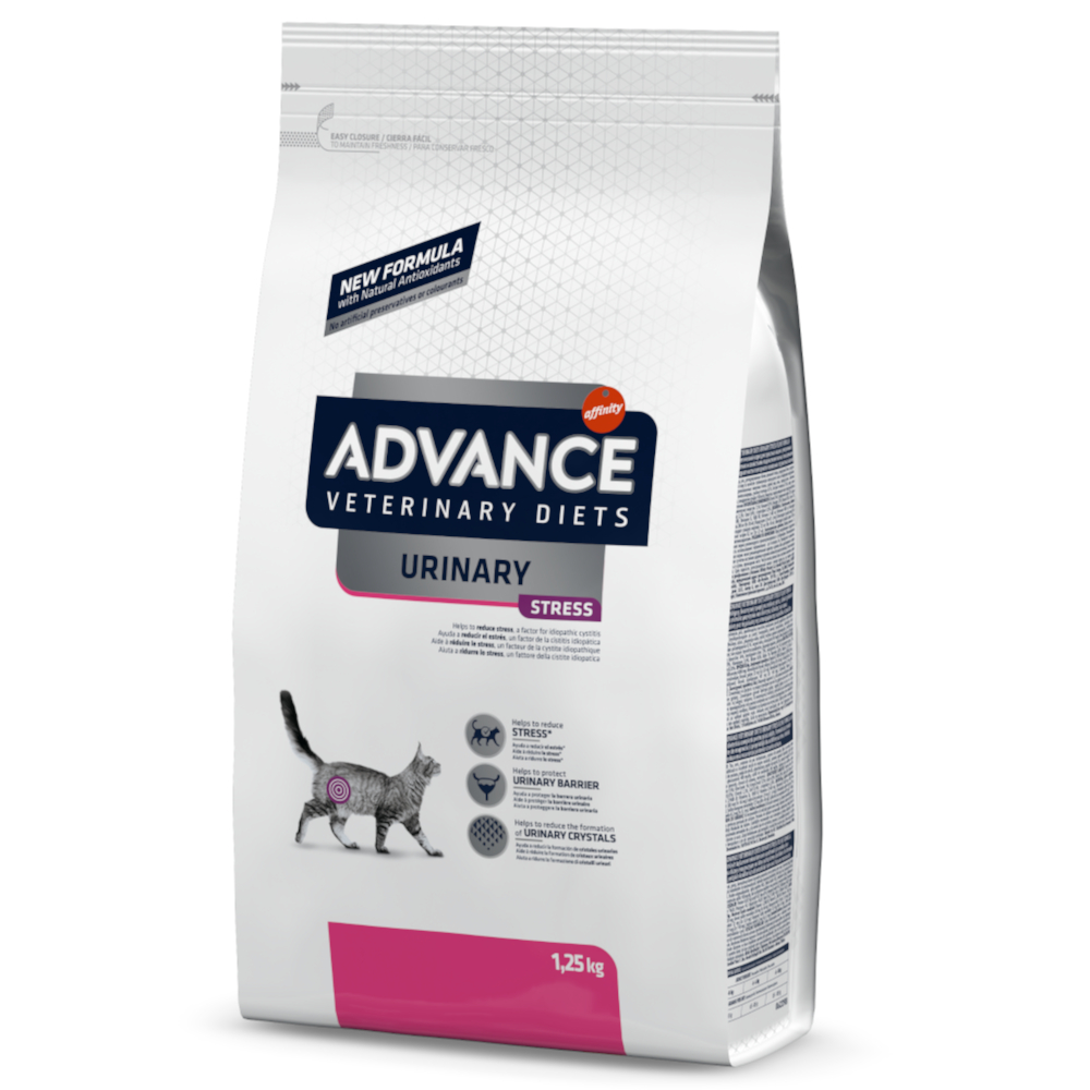 2 x Advance Veterinary Diets zum Sonderpreis! - 2 x 1,25 kg Urinary Stress von Affinity Advance Veterinary Diets