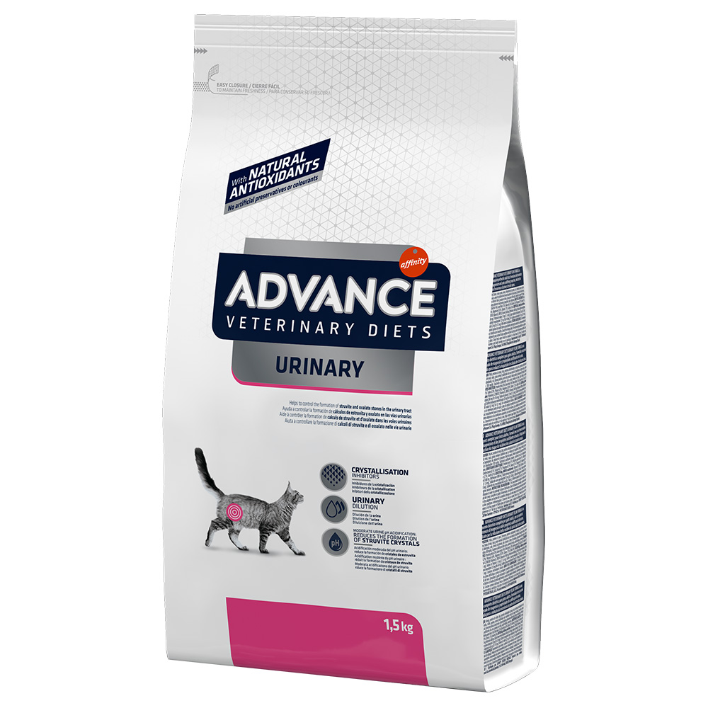 2 x Advance Veterinary Diets zum Sonderpreis! - 2 x 1,5 kg Urinary Feline von Affinity Advance Veterinary Diets