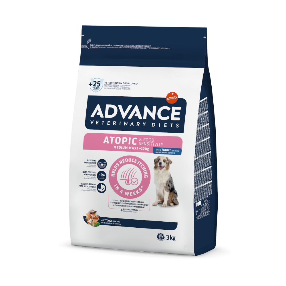 2 x Advance Veterinary Diets zum Sonderpreis! - Atopic Forelle (2 x 3 kg) von Affinity Advance Veterinary Diets