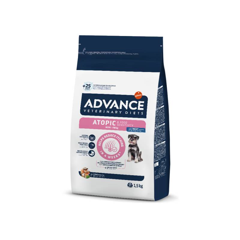 2 x Advance Veterinary Diets zum Sonderpreis! - Atopic Mini (2 x 1,5 kg) von Affinity Advance Veterinary Diets