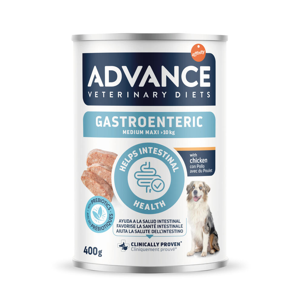 5 + 1 gratis! 6 x 400 g Advance Veterinary Diets - Gastroenteric: Medium/Maxi von Affinity Advance Veterinary Diets