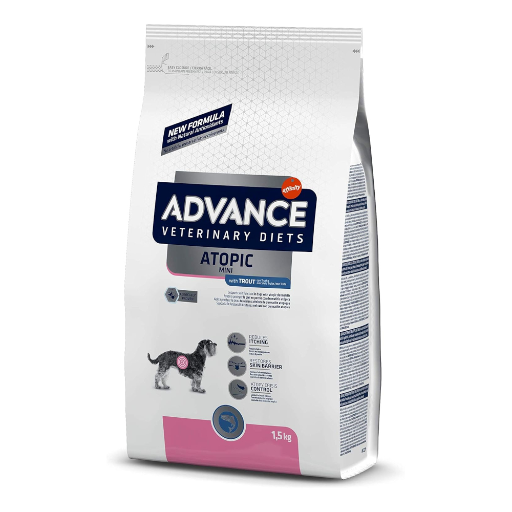 Advance Veterinary Diets Atopic Mini - Sparpaket: 2 x 1,5 kg von Affinity Advance Veterinary Diets