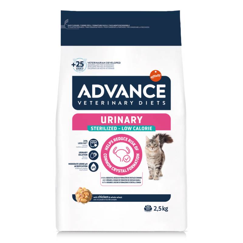 Advance Veterinary Diets Cat Urinary Sterilized Low Calorie - 2,5 kg von Affinity Advance Veterinary Diets