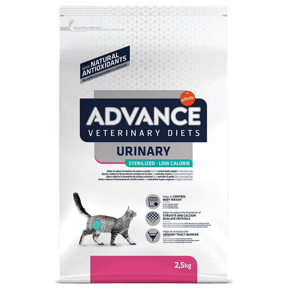 Advance Veterinary Diets Cat Urinary Sterilized Low Calorie - Sparpaket: 2 x 2,5 kg von Affinity Advance Veterinary Diets