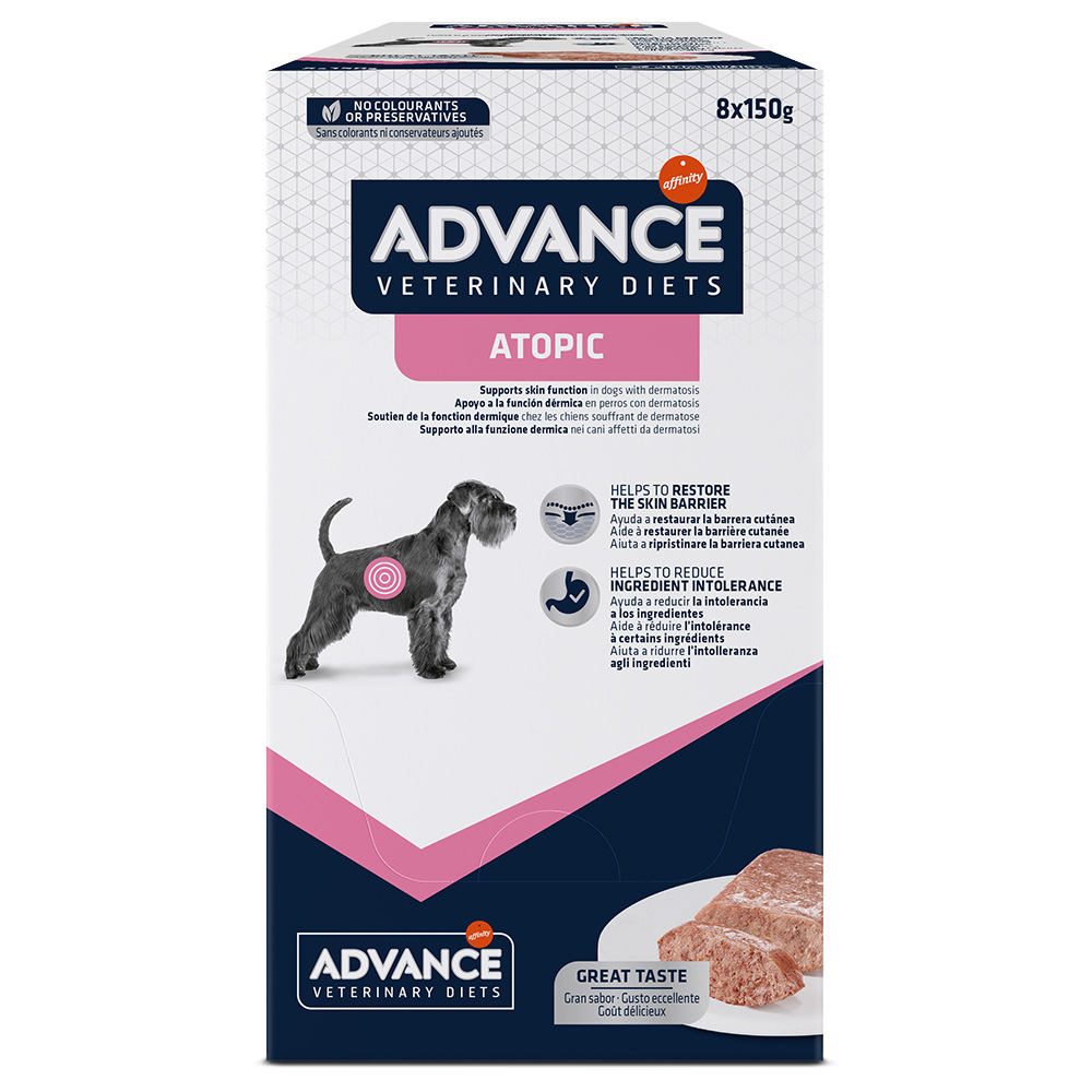 Advance Veterinary Diets Dog Atopic - Sparpaket: 16 x 150 g von Affinity Advance Veterinary Diets
