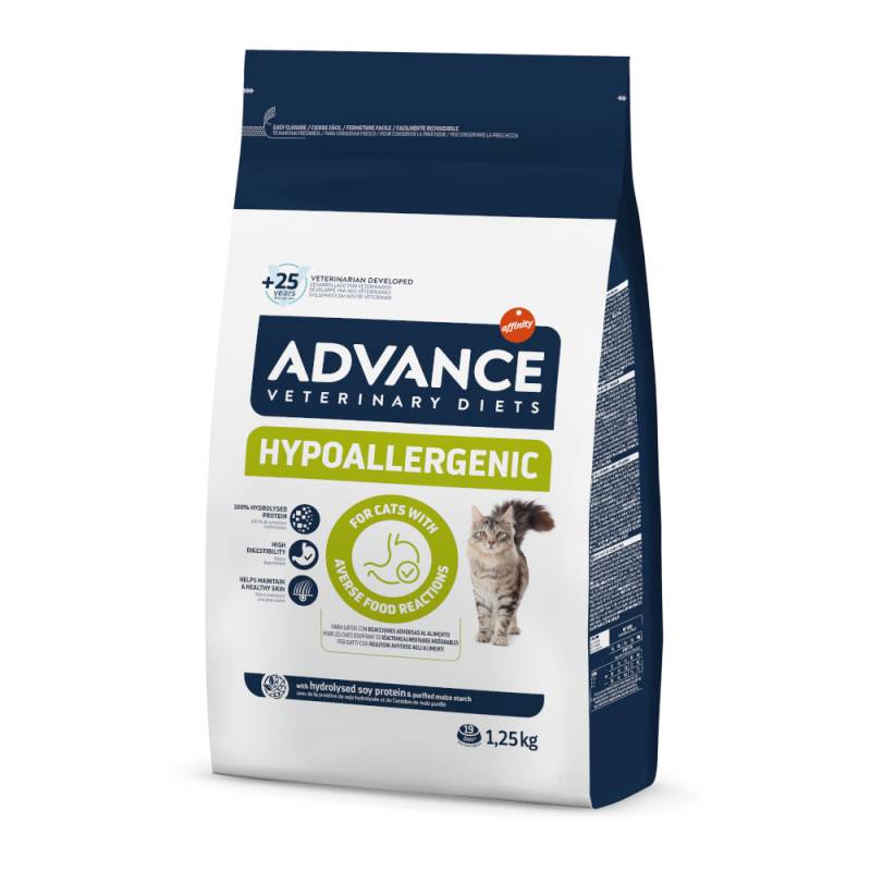 Advance Veterinary Diets Hypoallergenic Katze - Sparpaket: 2 x 1,25 kg von Affinity Advance Veterinary Diets