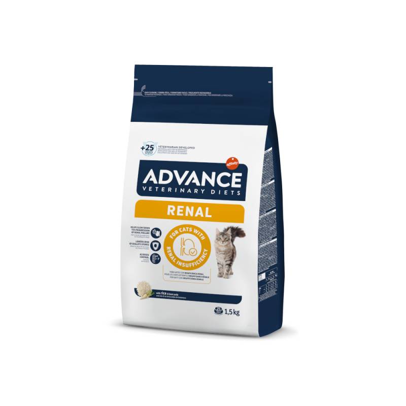 Advance Veterinary Diets Renal Feline - Sparpaket: 2 x 1,5 kg von Affinity Advance Veterinary Diets