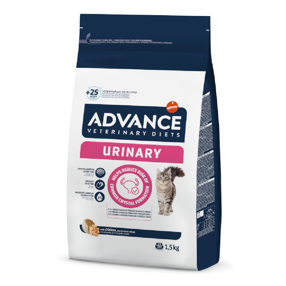 Advance Veterinary Diets Urinary Katze - Sparpaket: 2 x 1,5 kg von Affinity Advance Veterinary Diets