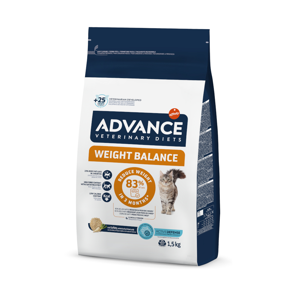 Advance Veterinary Diets Weight Balance - Sparpaket: 2 x 1,5 kg von Affinity Advance Veterinary Diets