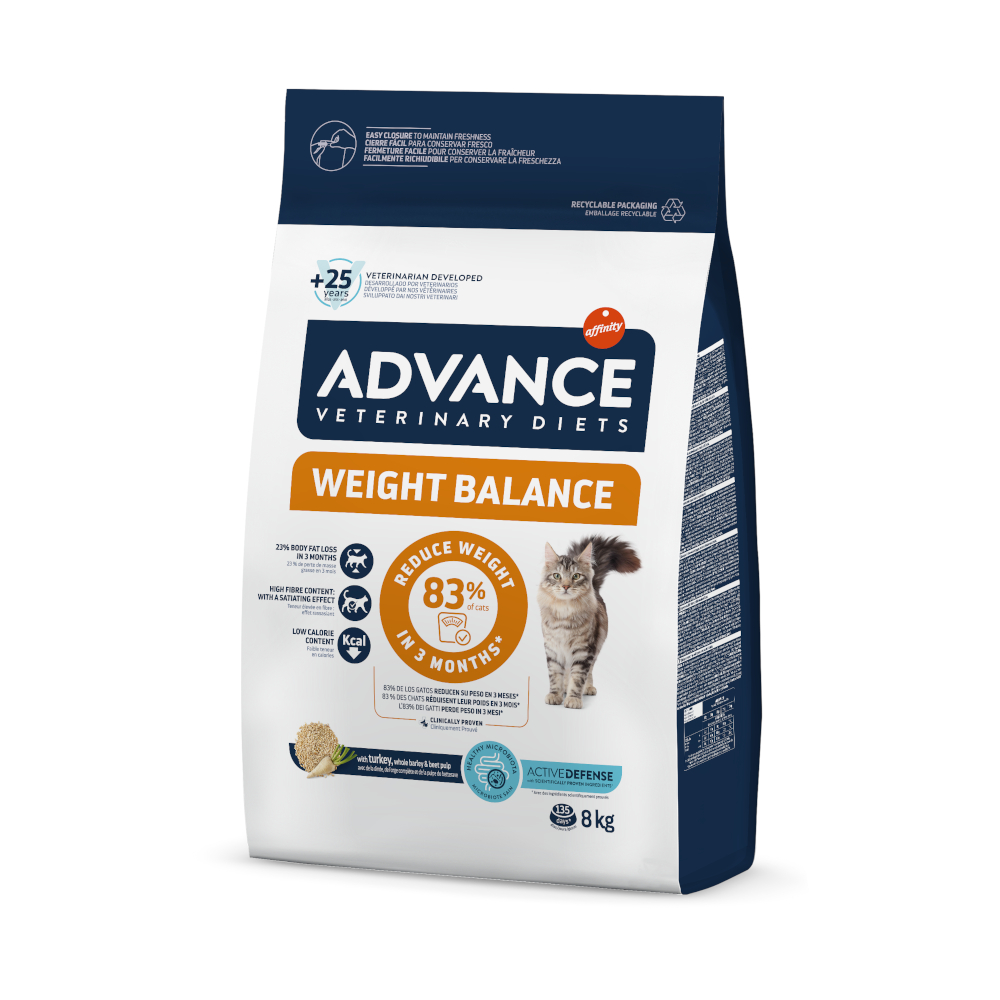 Advance Veterinary Diets Weight Balance Sparpaket: 2 x 8 kg von Affinity Advance Veterinary Diets