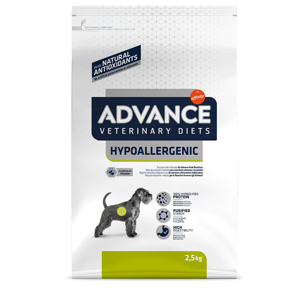 Advance Veterinary Diets zum Sonderpreis! - Hypoallergenic (2,5 kg) von Affinity Advance Veterinary Diets