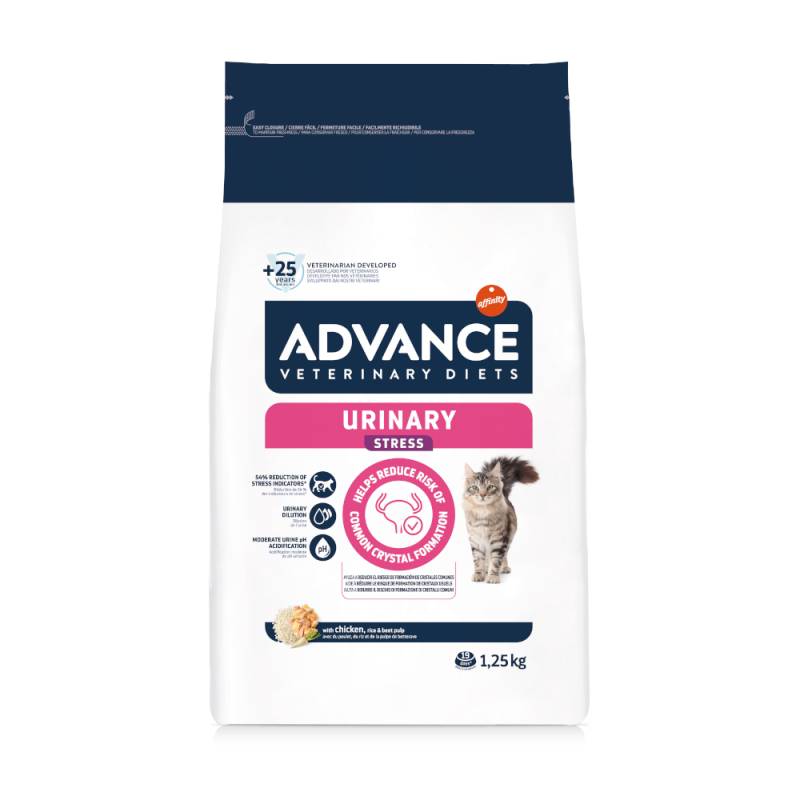 Affinity Advance Veterinary Diets Urinary Stress - Sparpaket: 2 x 1,25 kg von Affinity Advance Veterinary Diets