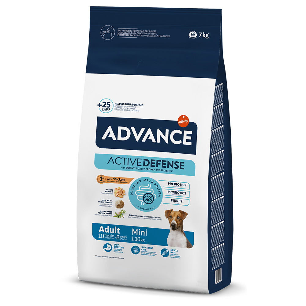 1 kg gratis! 7 kg Advance Mini - Adult von Affinity Advance