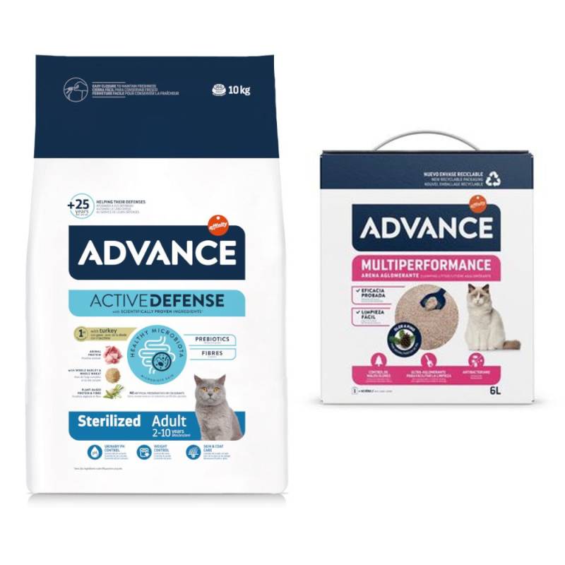 10 kg Advance Trockenfutter + 6 l Arena Multiperformance gratis! - Sterilized Truthahn 10 kg Advance Trockenfutter + 6 l Arena Multiperformance gratis! - Sterilized Truthahn von Affinity Advance