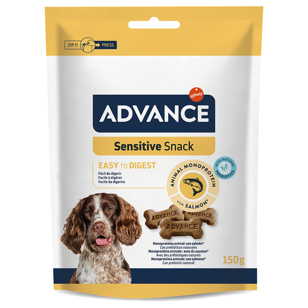 2 + 1 gratis! 3 x Advance Hundesnacks - Sensitive 3 x 150 g 2 + 1 gratis! 3 x Advance Hundesnacks - Sensitive 3 x 150 g von Affinity Advance