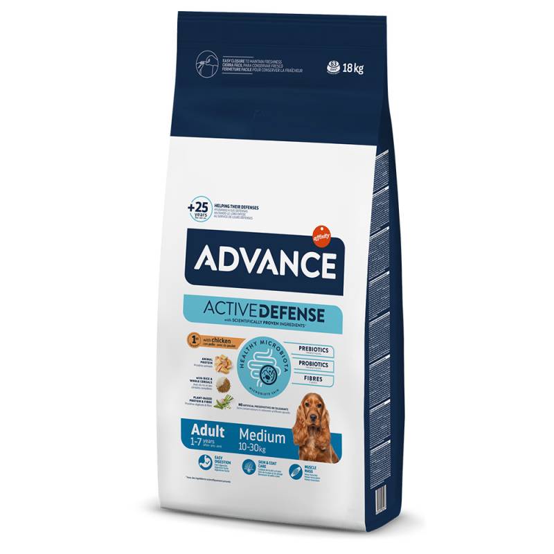 3 kg gratis! 12 kg / 14 kg / 18 kg Advance  - 18 kg Medium Adult von Affinity Advance