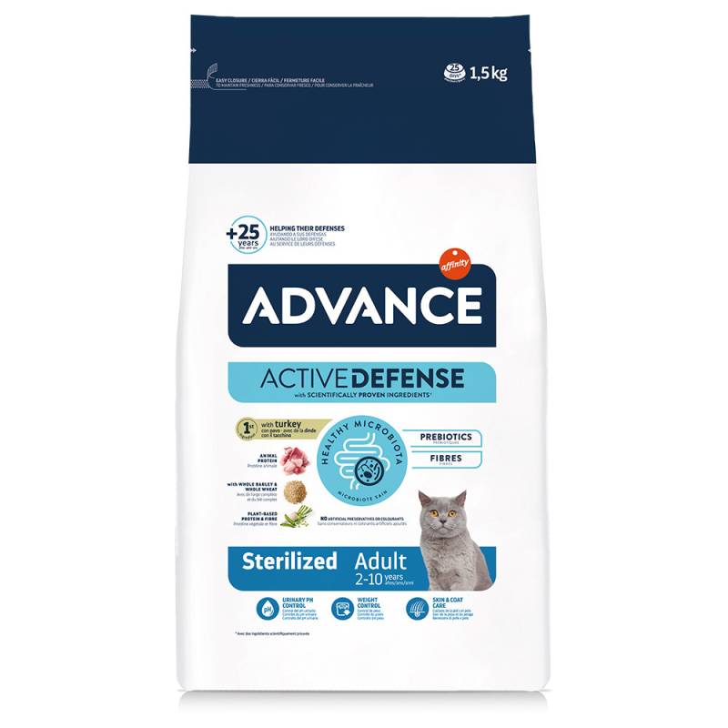 Advance Cat Sterilized Truthahn - 1,5 kg von Affinity Advance