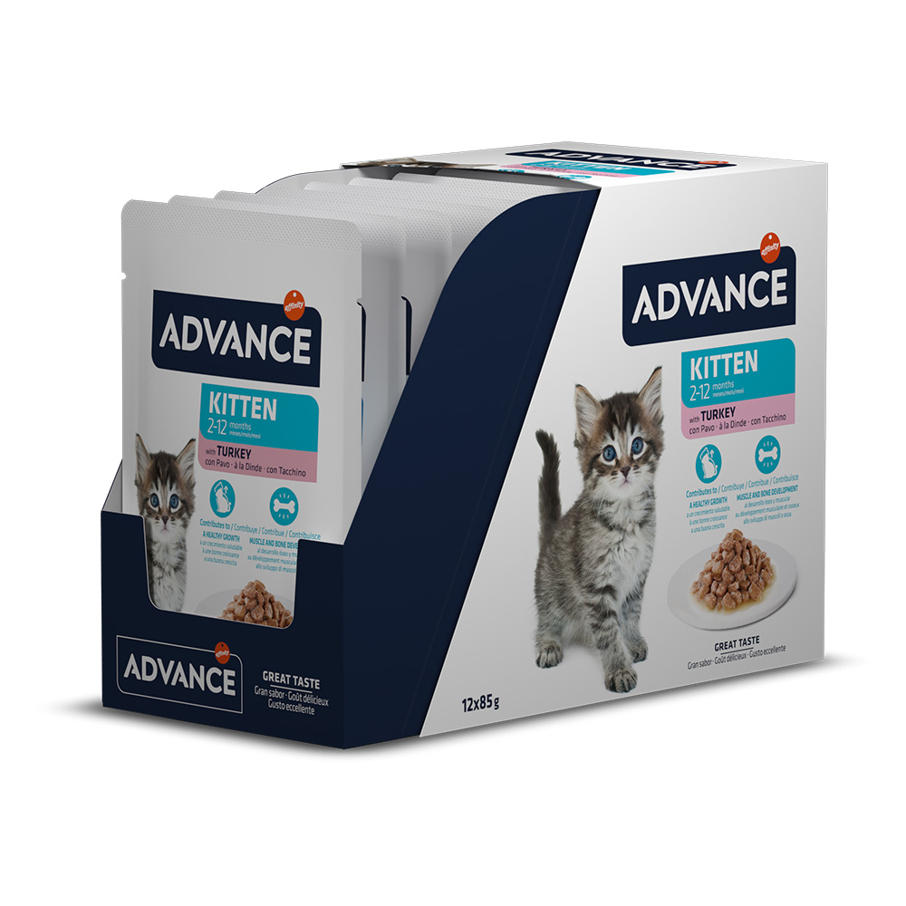 Advance Kitten Truthahn - 12 x 85 g von Affinity Advance