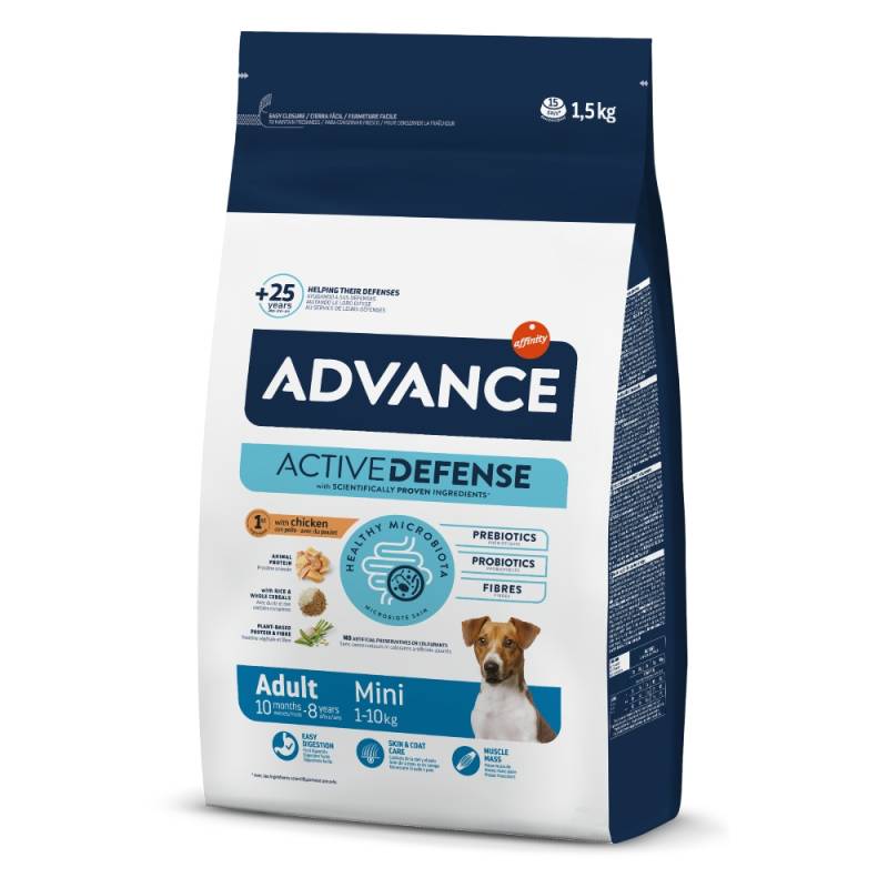 Advance Mini Adult mit Huhn & Reis - 1,5 kg von Affinity Advance