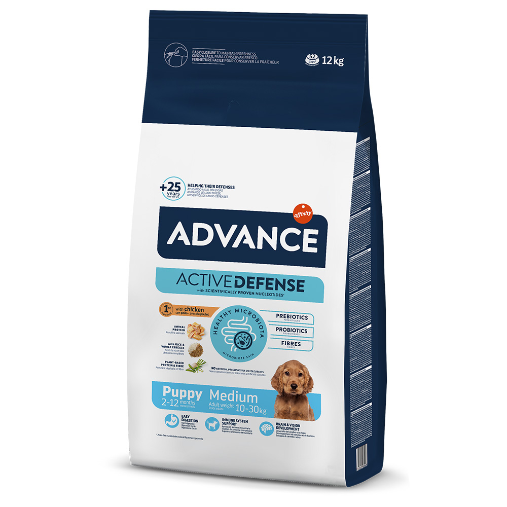 Advance Medium Puppy Protect - Sparpaket: 2 x 12 kg von Affinity Advance