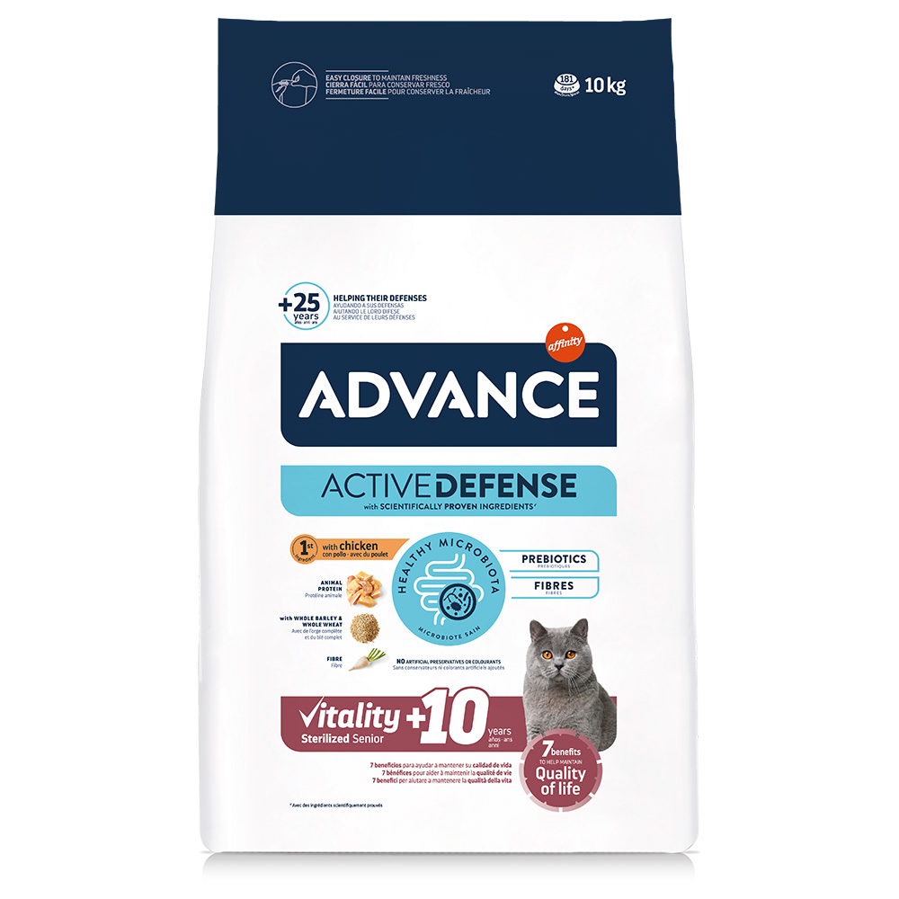 Advance Sterilized Senior +10 mit Huhn - Sparpaket: 2 x 10 kg von Affinity Advance
