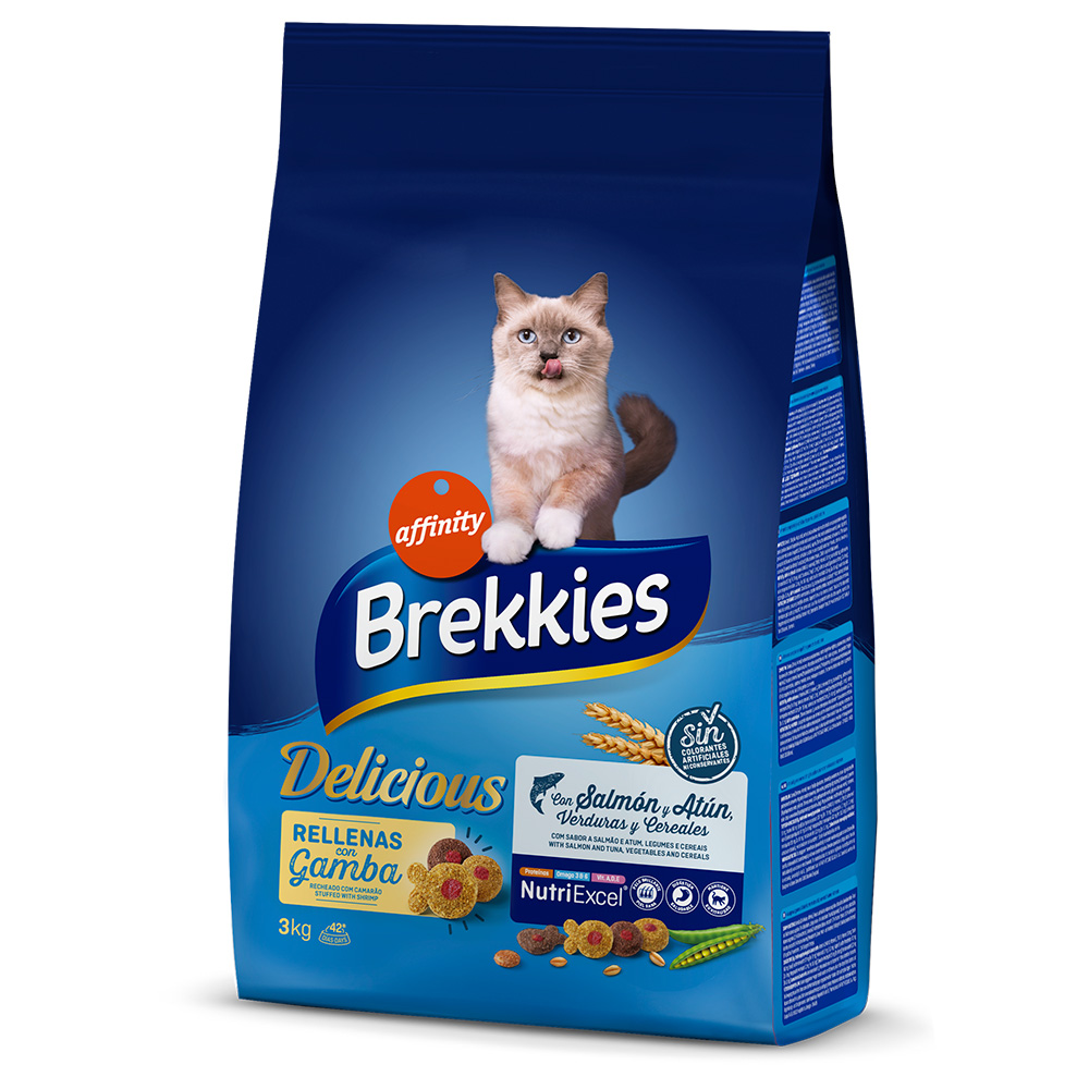 Brekkies Feline Delicious Fisch - Sparpaket: 2 x 3 kg von Affinity Brekkies