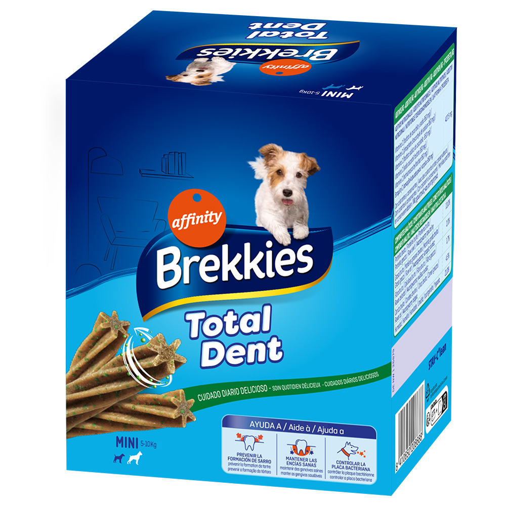 Brekkies Total Dent für Mini-Hunde - Sparpaket: 16 x 110 g von Affinity Brekkies