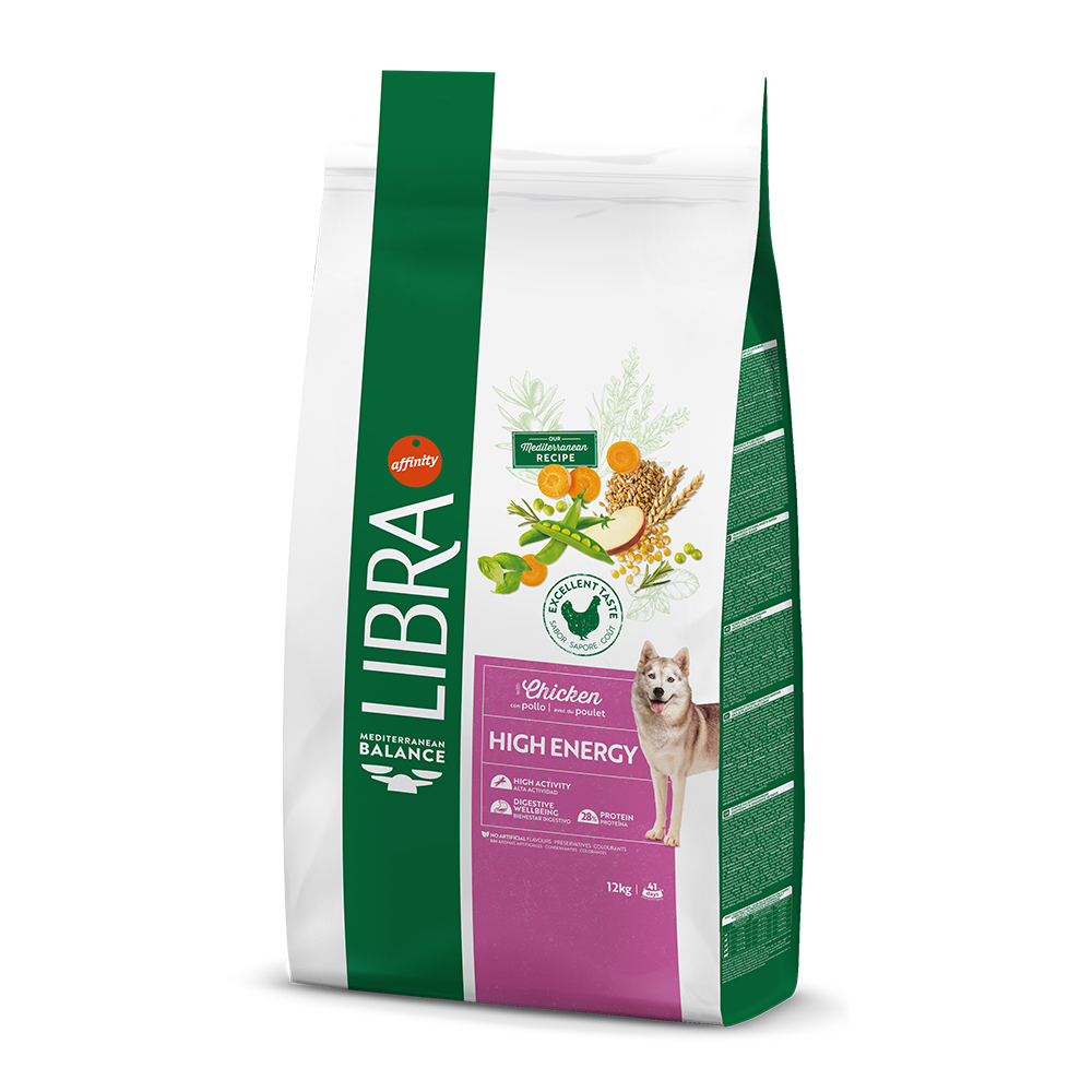 2x Libra Trockenfutter zum Sonderpreis! - High Energy Huhn 2 x 12 kg von Affinity Libra