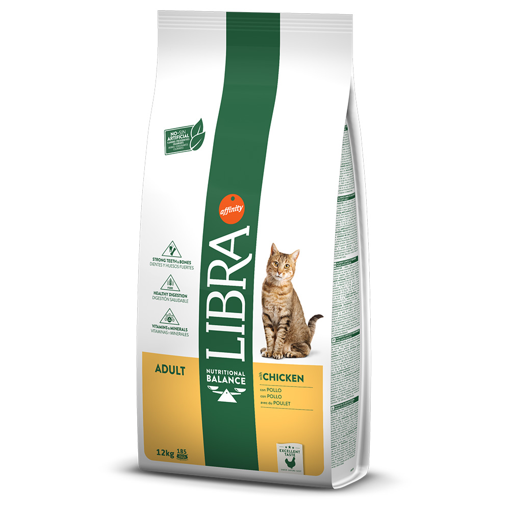 Libra Cat Adult Huhn - Sparpaket: 2 x 12 kg Libra Cat Adult Huhn - Sparpaket: 2 x 12 kg von Affinity Libra