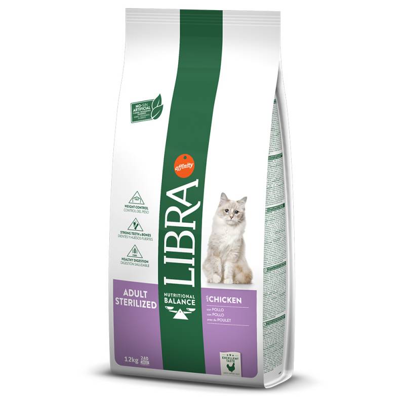 Libra Cat Sterilized - Sparpaket: 2 x 12 kg von Affinity Libra