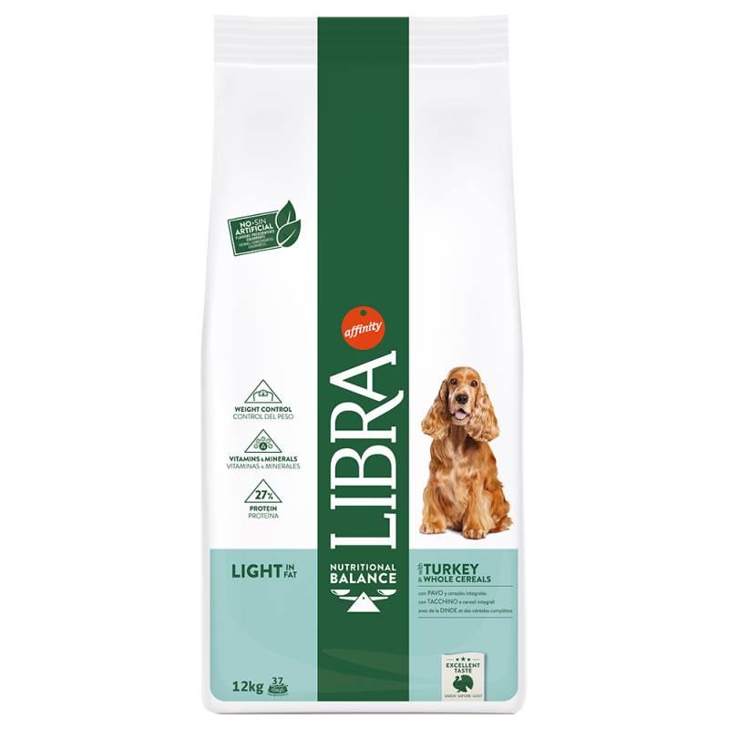 Libra Dog Light Truthahn - Sparpaket: 2 x 12 kg von Affinity Libra