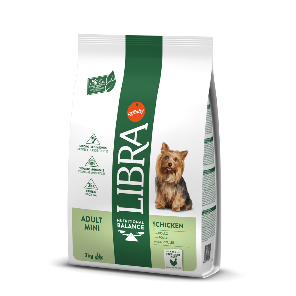 Libra Dog Mini Huhn - Sparpaket: 2 x 3 kg Libra Dog Mini Huhn - Sparpaket: 2 x 3 kg von Affinity Libra