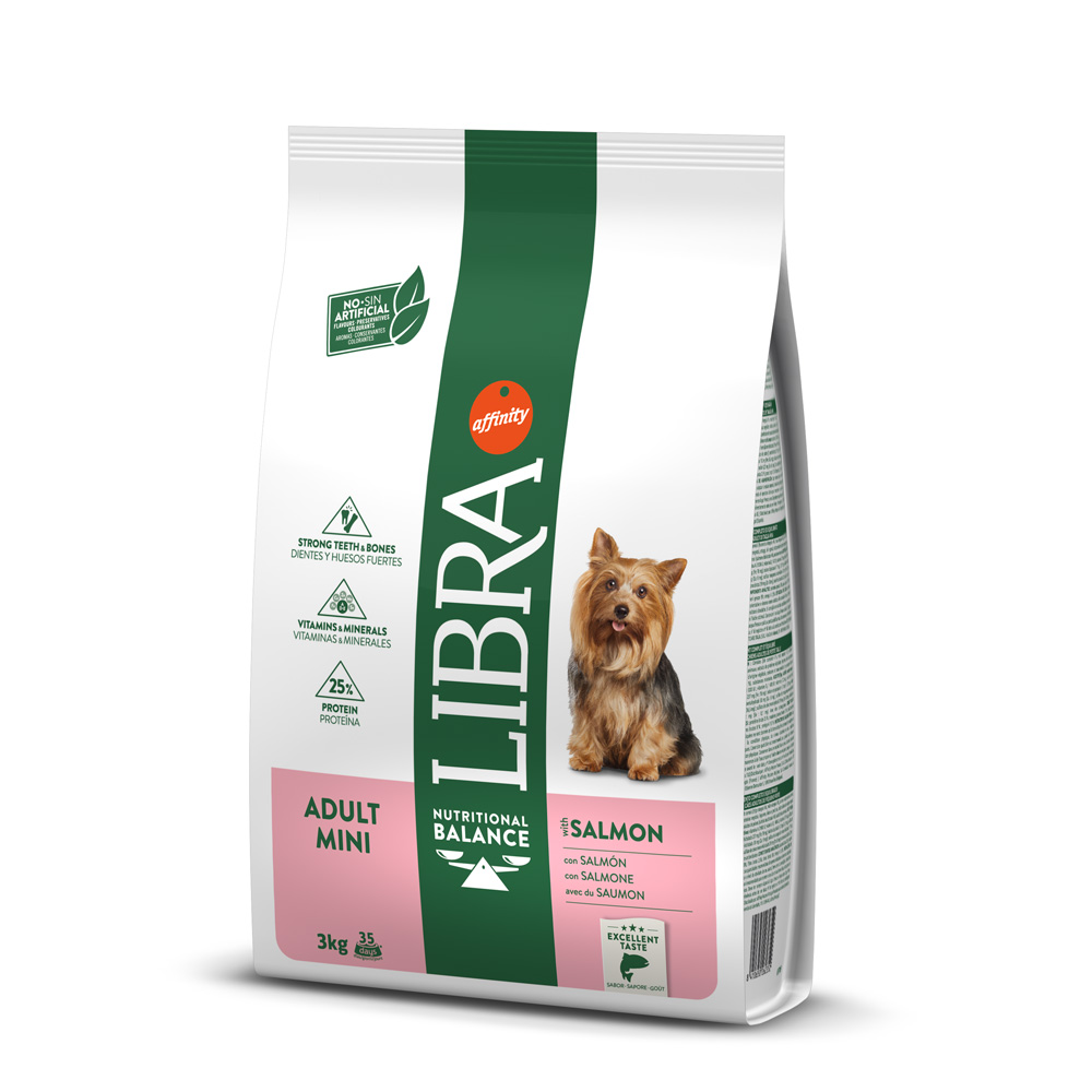 Libra Dog Mini Lachs - Sparpaket: 2 x 3 kg von Affinity Libra