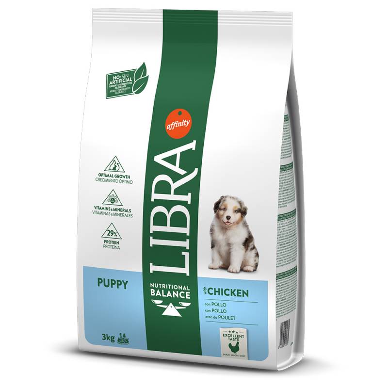 Libra Puppy Chicken - Sparpaket: 2 x 3 kg von Affinity Libra