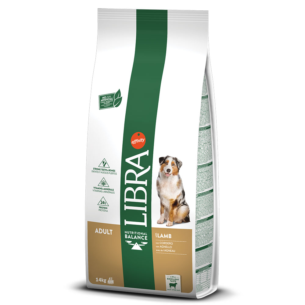 Libra Trockenfutter zum Sonderpreis! - Adult Lamm 2 x 14 kg Libra Trockenfutter zum Sonderpreis! - Adult Lamm 2 x 14 kg von Affinity Libra